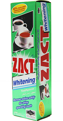 zact whitening toothpaste